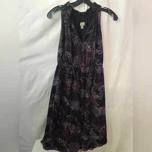 Converse Black and Purple Dress